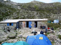 Le refuge d'Usciolu sur le gr20 sud