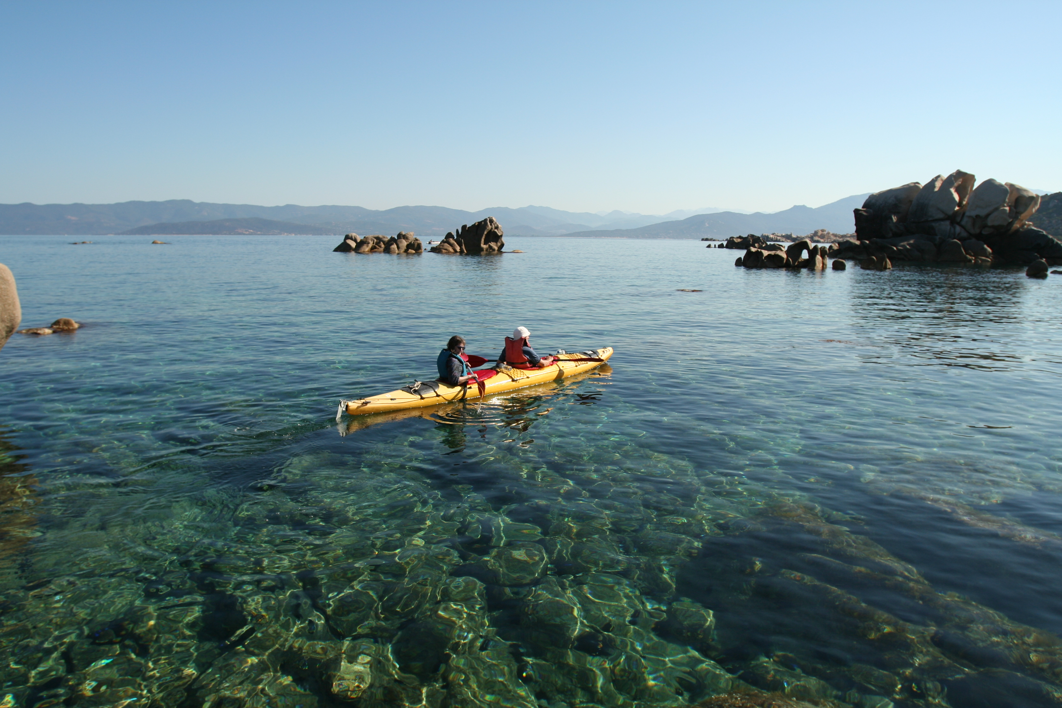 Rivages Corses : Raid en Kayak de mer d'Ajaccio à Figari