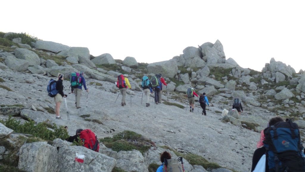 Sur le Gr20, vers l'Incudine