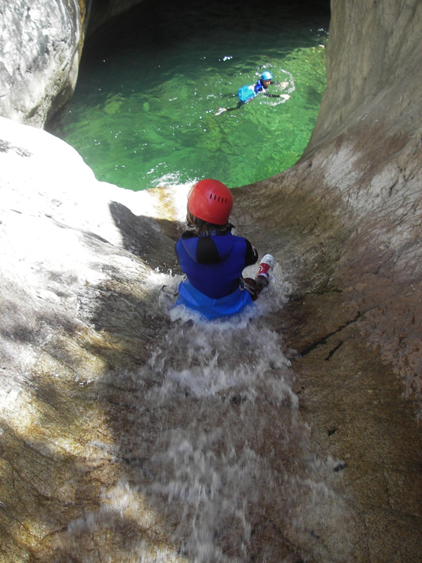 canyoning en Corse la richiusa