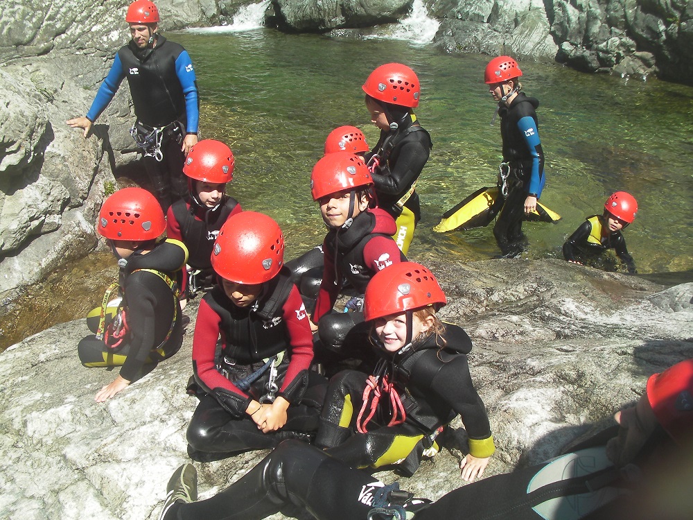 canyoning corse en famille