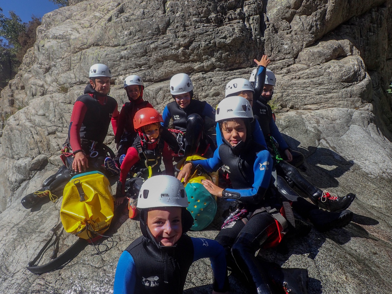 canyoning famille